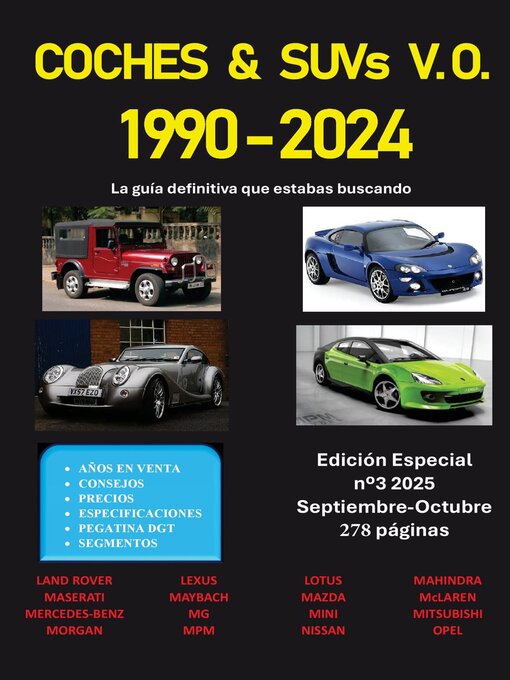 Title details for Coches & Suvs 2ª Mano by Auto Catalogo Nacional - Available